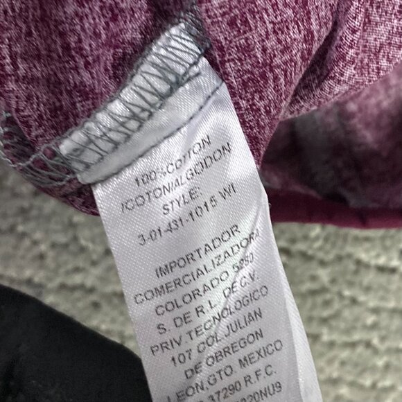 Roper Vintage Wear Shirt Men's Large Gray Burgundy Pearl Snap Wester Aztec NWT - Picture 7 of 13